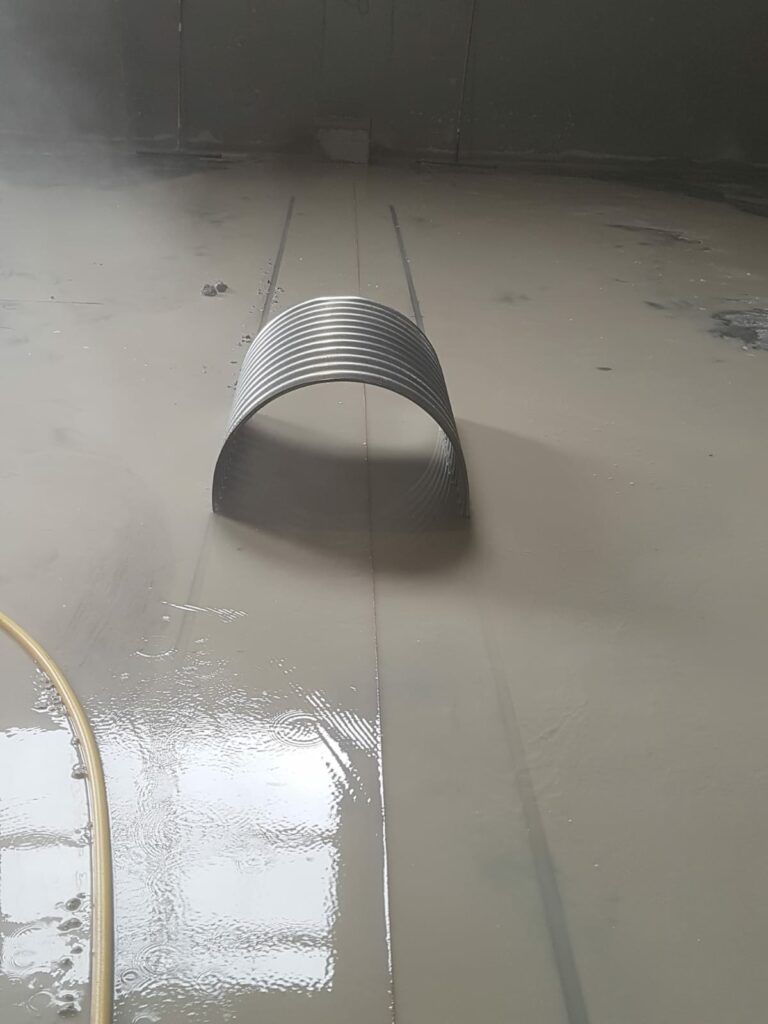 Découpe béton pour passage de gaine